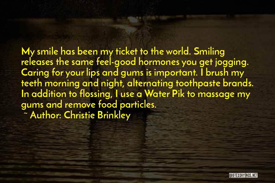 Jogging In The Morning Quotes By Christie Brinkley