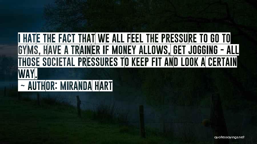 Jogging Quotes By Miranda Hart