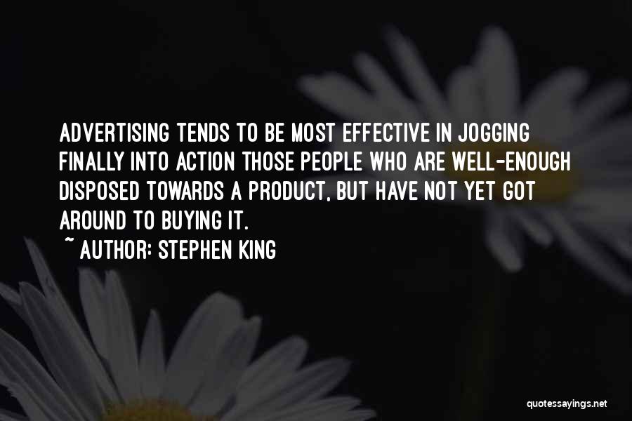 Jogging Quotes By Stephen King