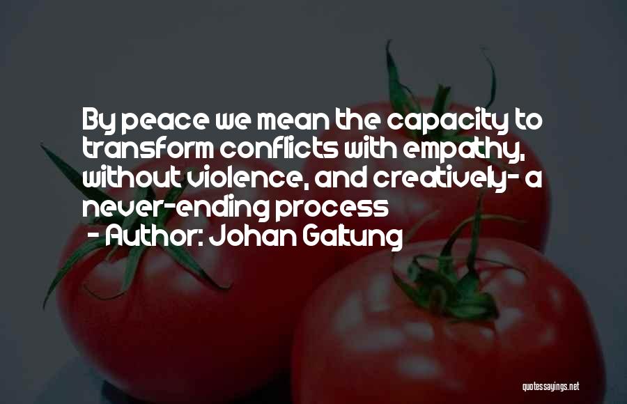 Johan Galtung Peace Quotes By Johan Galtung