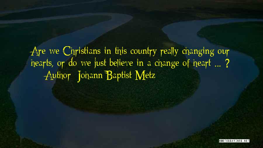 Johann Baptist Metz Quotes 86352