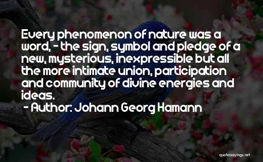 Johann Georg Hamann Quotes 231712