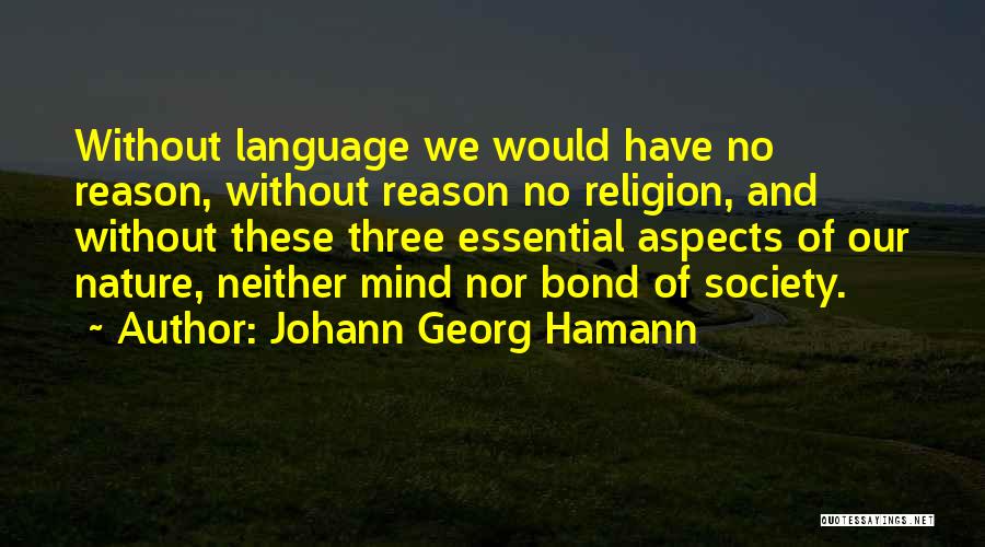 Johann Georg Hamann Quotes 470493