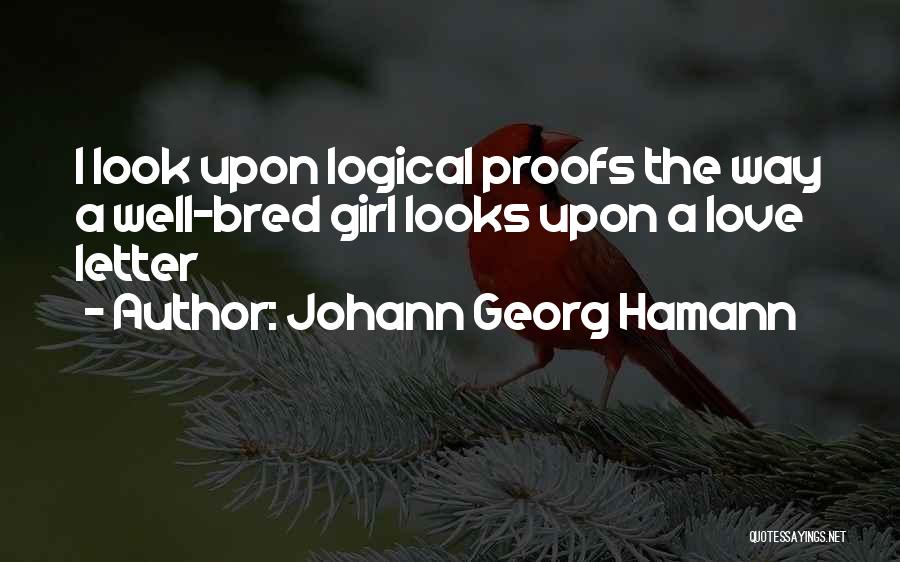 Johann Georg Hamann Quotes 793624