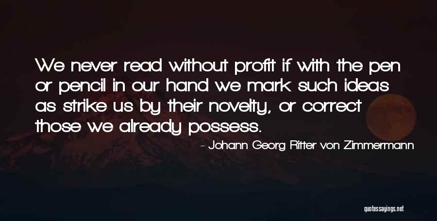 Johann Georg Ritter Von Zimmermann Quotes 1413929 Johann Georg Ritter Von Zimmermann Quotes 1413929