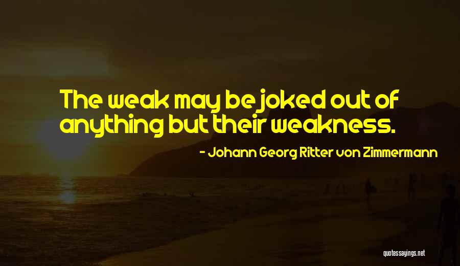 Johann Georg Ritter Von Zimmermann Quotes 716900