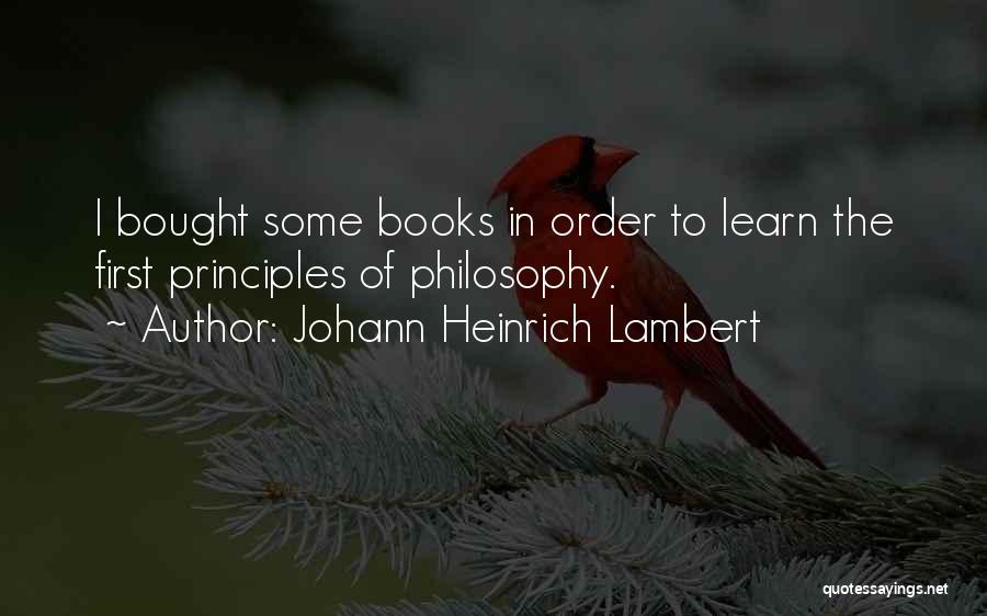 Johann Heinrich Lambert Quotes 2220682