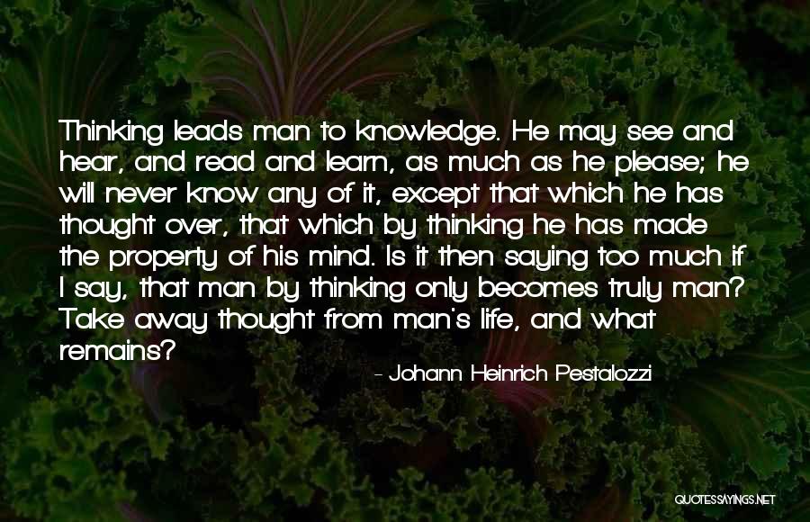 Johann Heinrich Pestalozzi Quotes 1285552 Johann Heinrich Pestalozzi Quotes 1285552