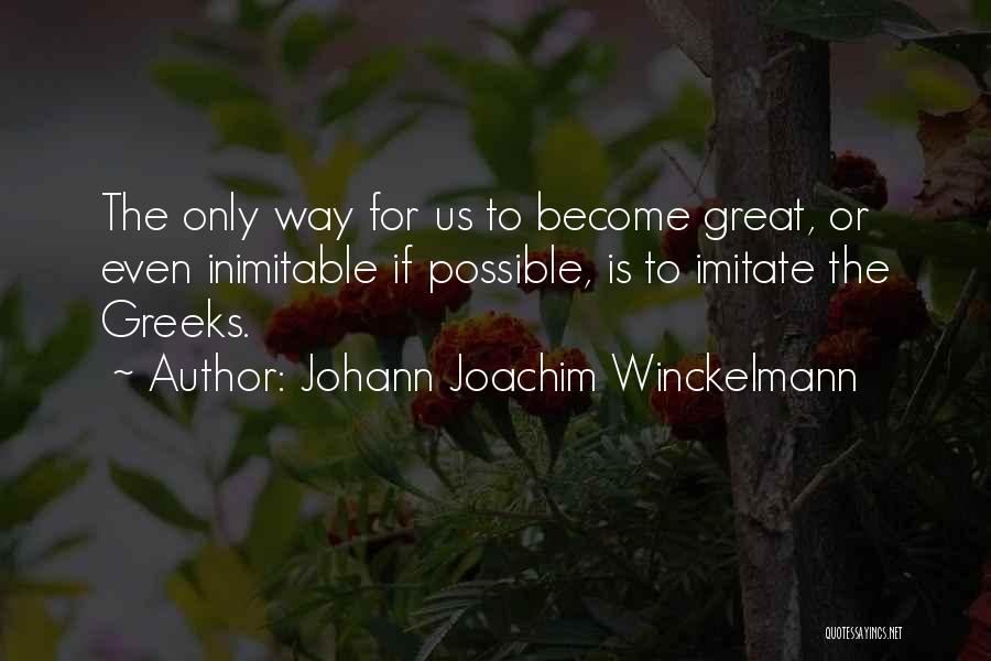 Johann Joachim Winckelmann Quotes 474001