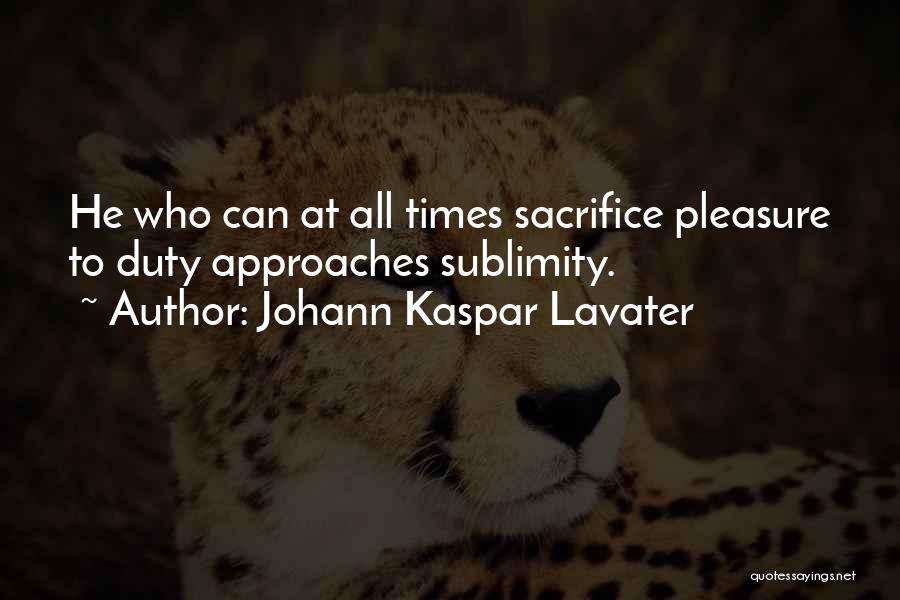 Johann Kaspar Lavater Quotes 1845258