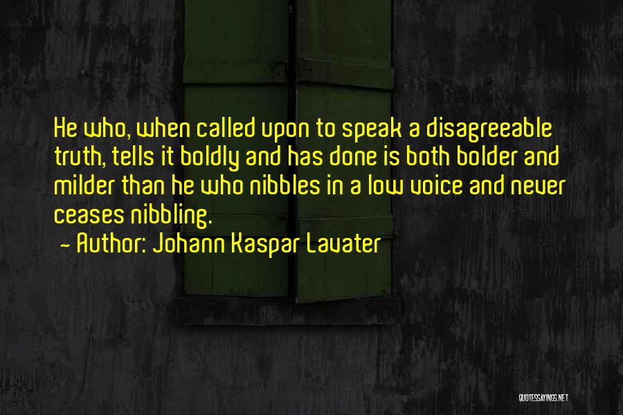 Johann Kaspar Lavater Quotes 1845955