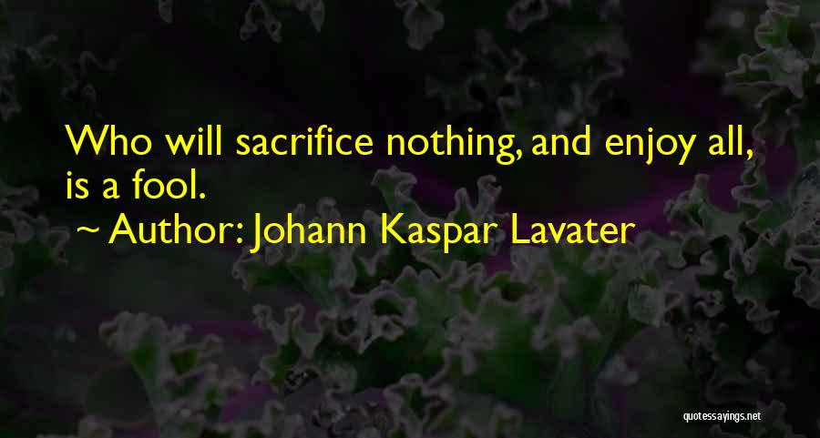 Johann Kaspar Lavater Quotes 1997151