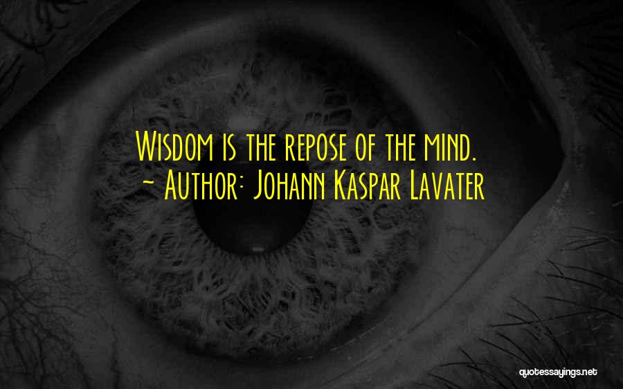 Johann Kaspar Lavater Quotes 506233