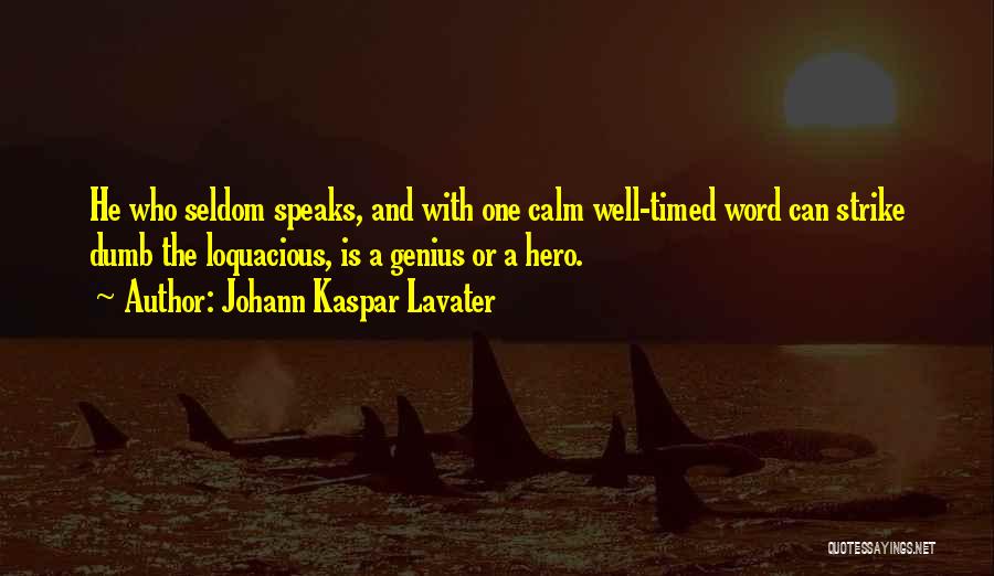 Johann Kaspar Lavater Quotes 808381