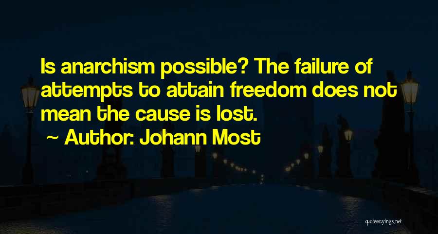 Johann Most Quotes 768345