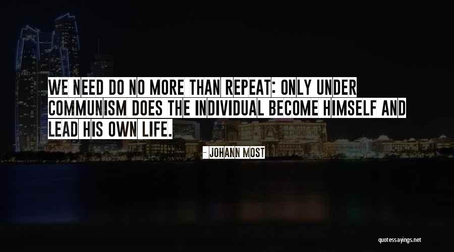 Johann Most Quotes 908372