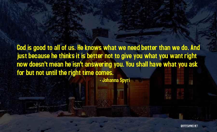 Johanna Spyri Quotes 1104470