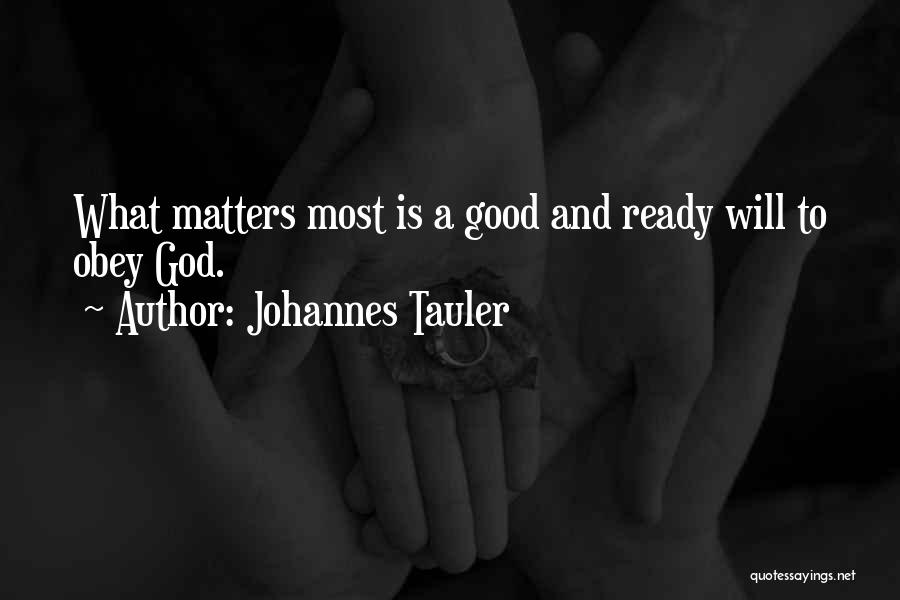 Johannes Tauler Quotes 408644