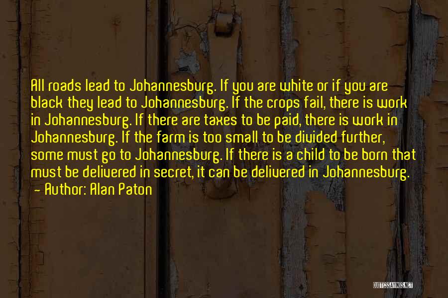 Johannesburg In Cry The Beloved Country Quotes By Alan Paton