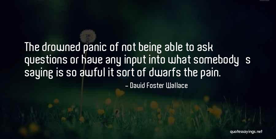 Johannesen And Johannesen Quotes By David Foster Wallace Johannesen And Johannesen Quotes By David Foster Wallace