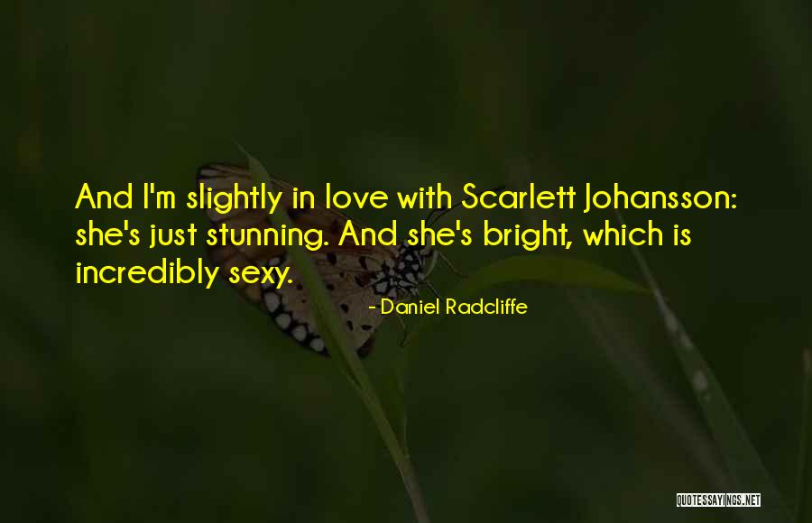 Johansson Quotes By Daniel Radcliffe Johansson Quotes By Daniel Radcliffe