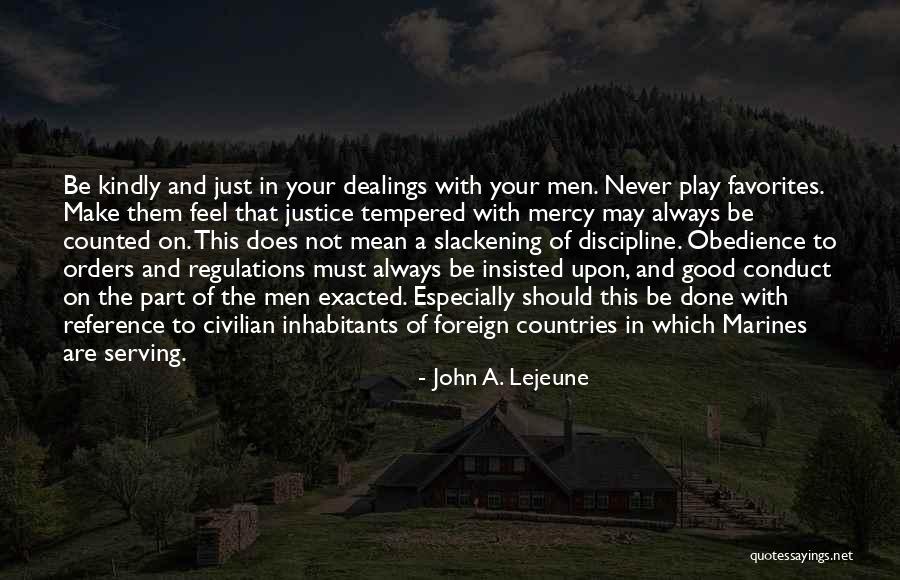 John A. Lejeune Quotes 430281