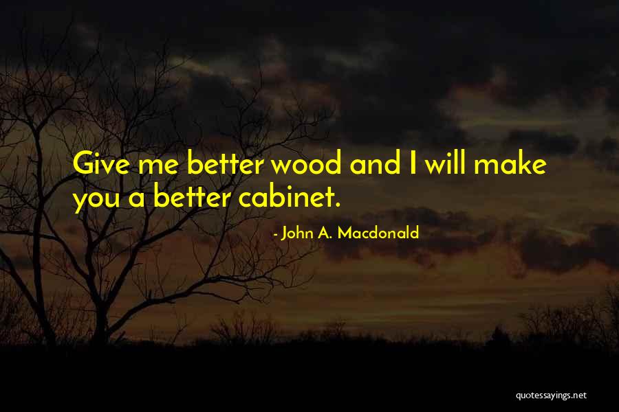 John A. Macdonald Quotes 1112004