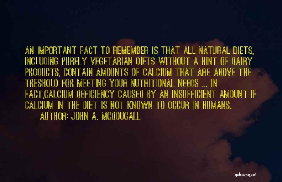 John A. McDougall Quotes 2257465