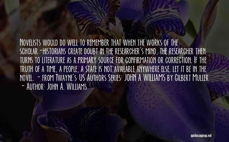 John A. Williams Quotes 311254