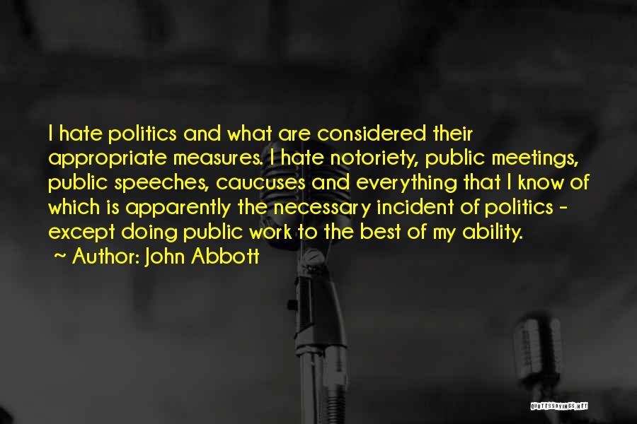 John Abbott Quotes 1399483