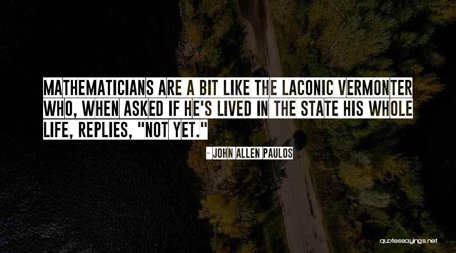 John Allen Paulos Quotes 467564