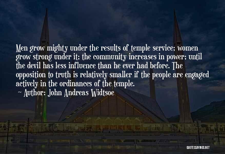 John Andreas Widtsoe Quotes 1992739