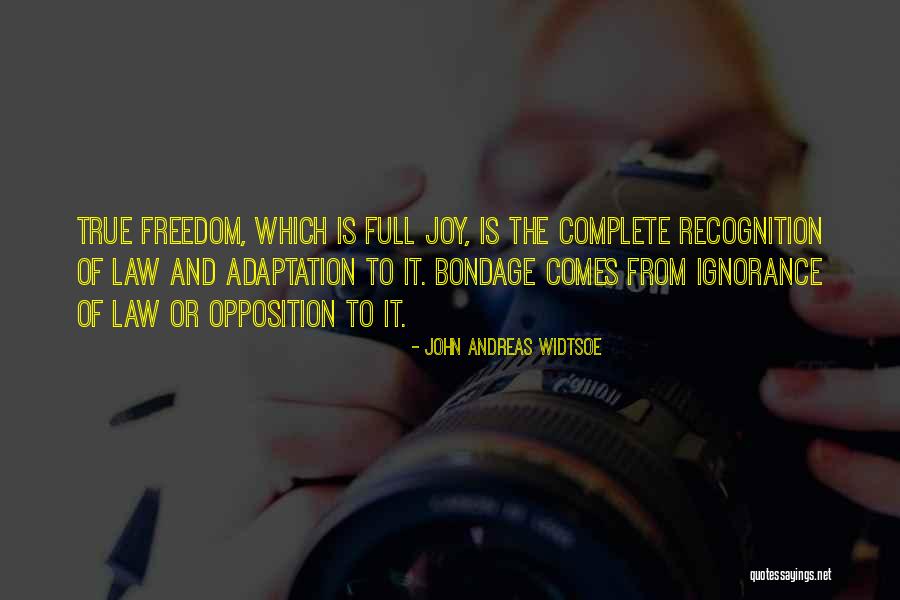 John Andreas Widtsoe Quotes 520850 John Andreas Widtsoe Quotes 520850