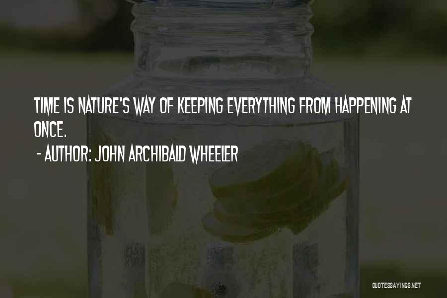 John Archibald Wheeler Quotes 1945596