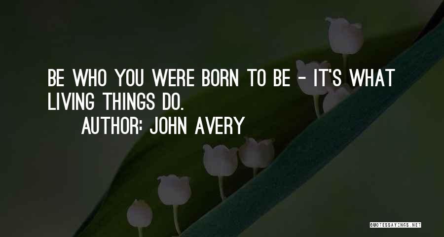 John Avery Quotes 270245