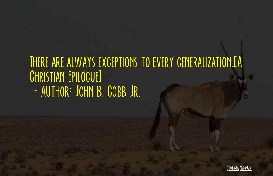 John B. Cobb Jr. Quotes 422436