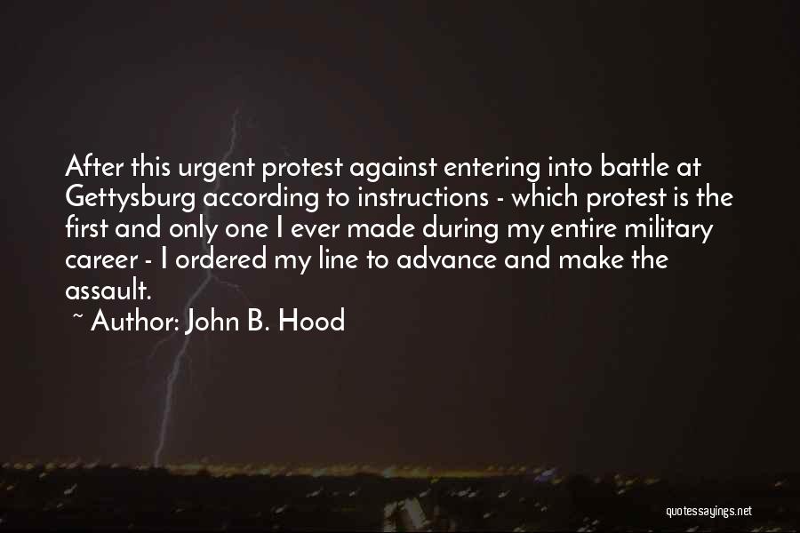 John B. Hood Quotes 1850182