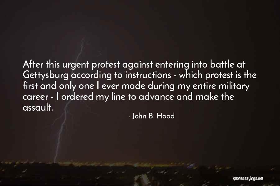 John B. Hood Quotes 1850182