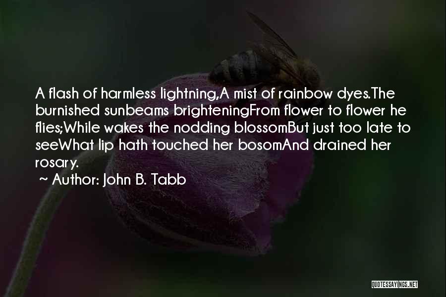 John B. Tabb Quotes 610549