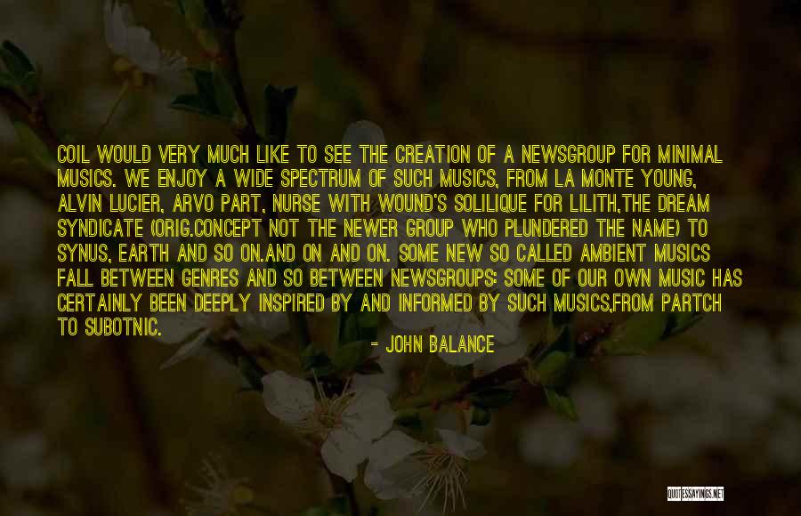 John Balance Quotes 146995