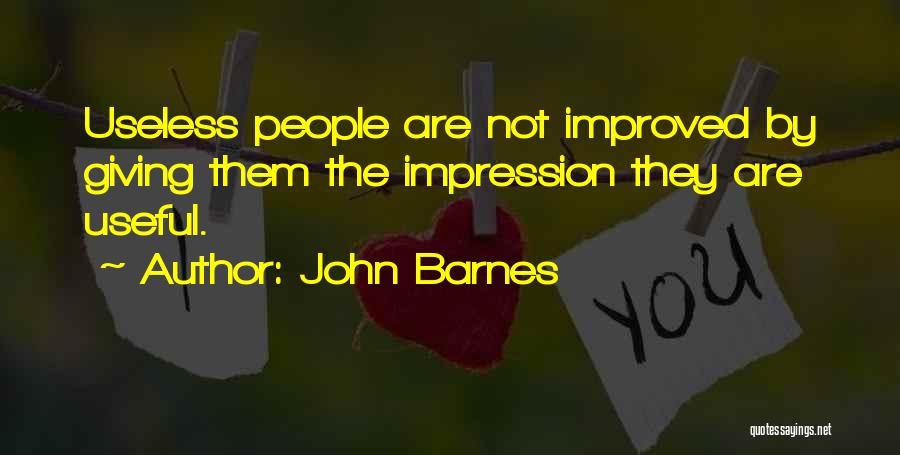 John Barnes Quotes 1709447