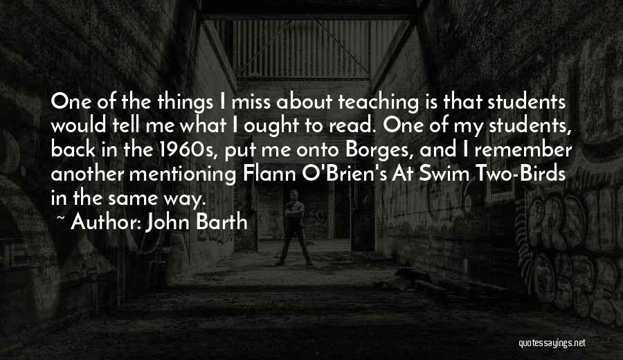 John Barth Quotes 311084