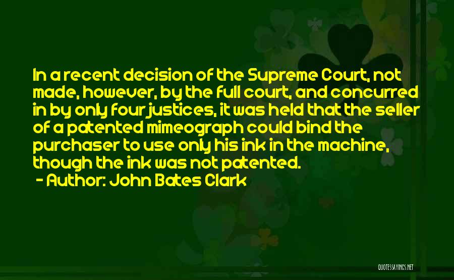 John Bates Clark Quotes 235775