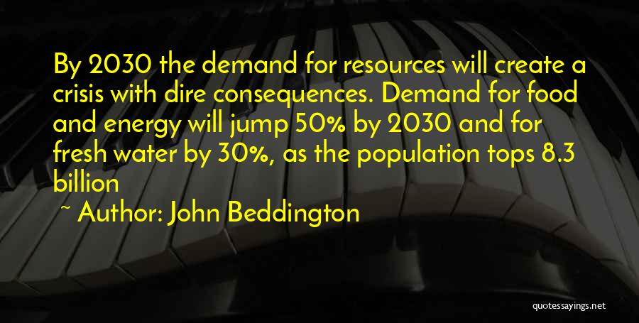 John Beddington Quotes 1051644