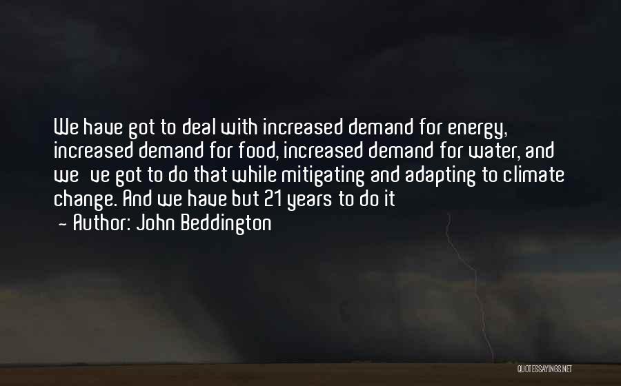 John Beddington Quotes 1067655