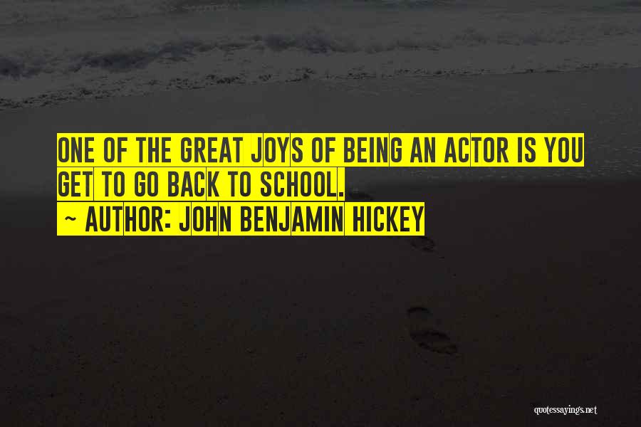 John Benjamin Hickey Quotes 1772522