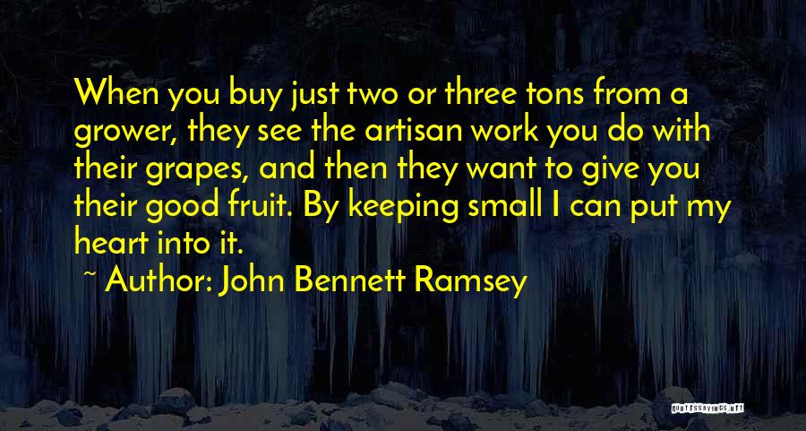 John Bennett Ramsey Quotes 1488220