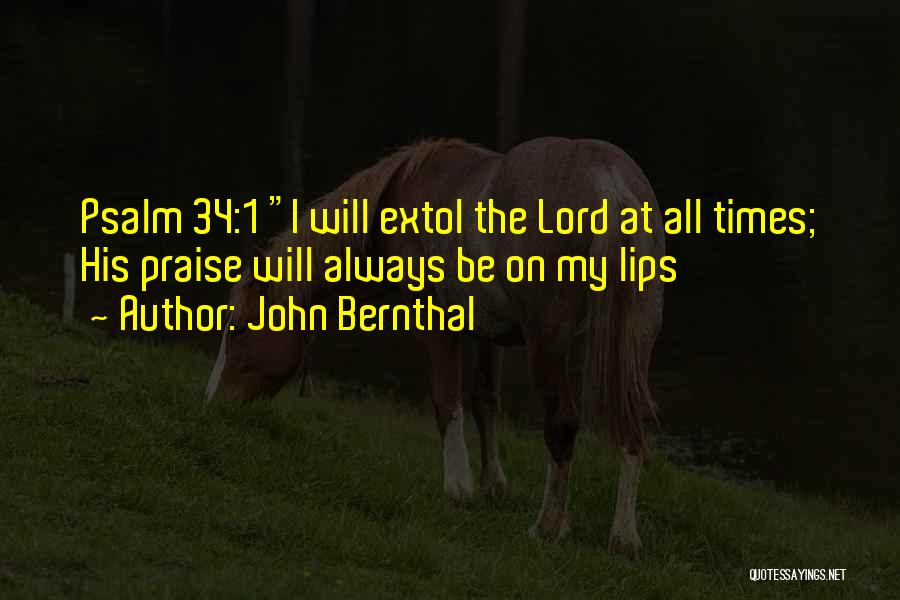 John Bernthal Quotes 1295486
