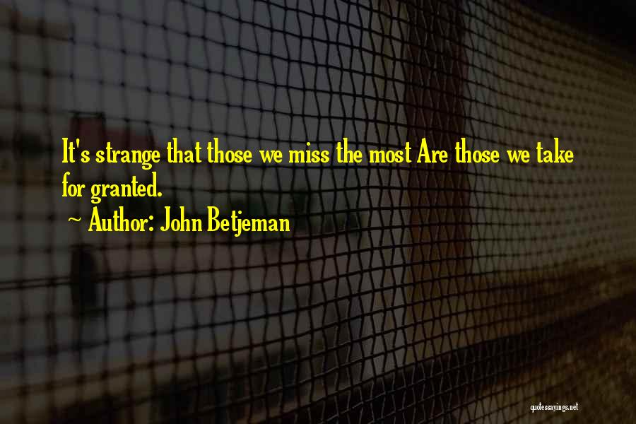 John Betjeman Quotes 751761