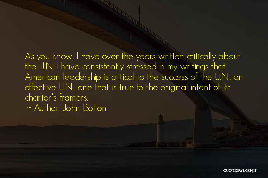 John Bolton Quotes 207347